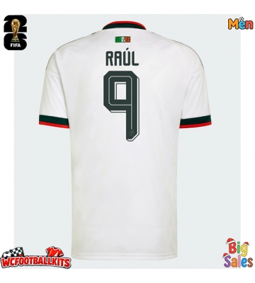 Mexico Raul Jimenez #9 Replica Away Stadium Shirt World Cup 2026 Short Sleeve